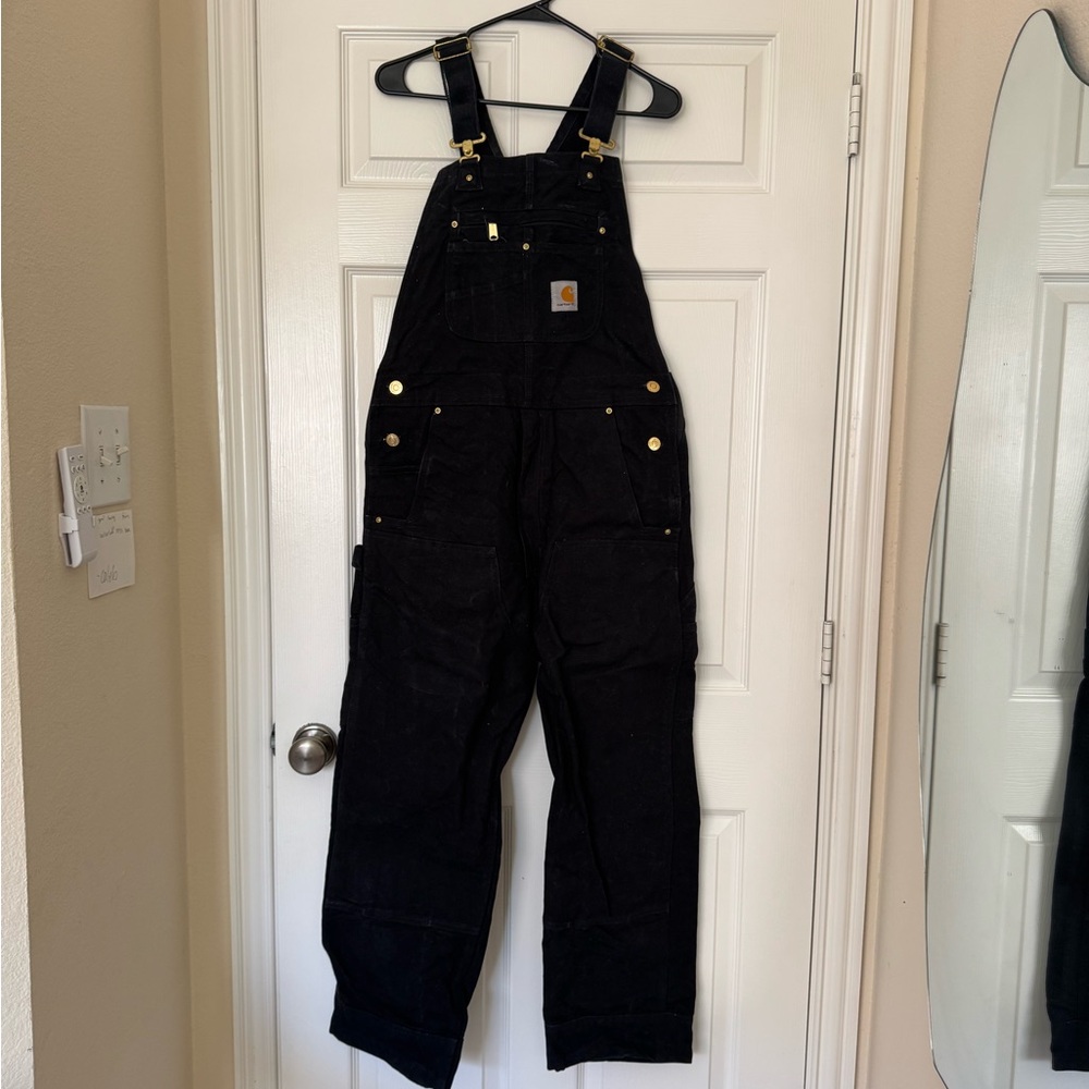 NEW WITHOUT TAGS CARHARTT DUCK BIB OVERLLS